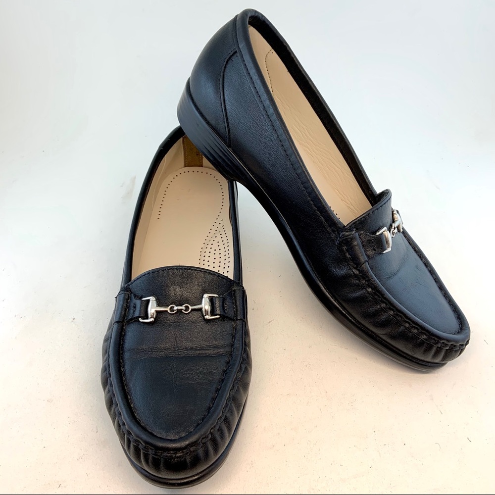 SAS Tripad Metro Horse Bit Loafers 7 NARROW